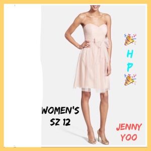 Designer JENNY YOO Tulle Dress NWT B3